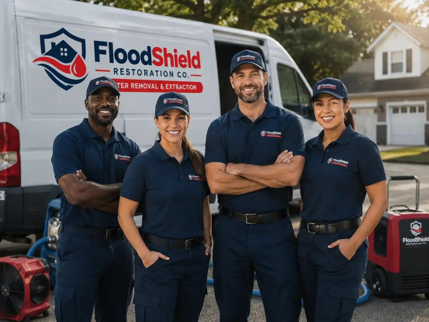Flood Damage Restoration company in New Baden, IL