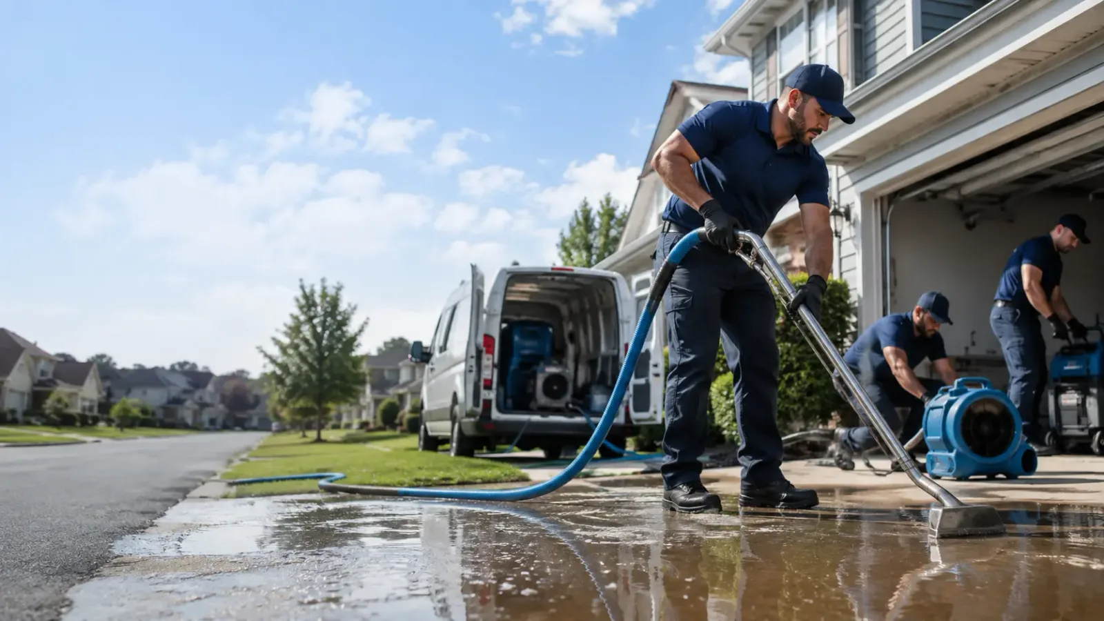 Flood Damage Restoration in New Baden, IL